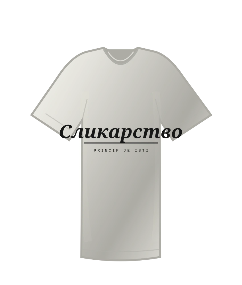 SLIKARSTVO — CORE TEE — ilustrativni prikaz
